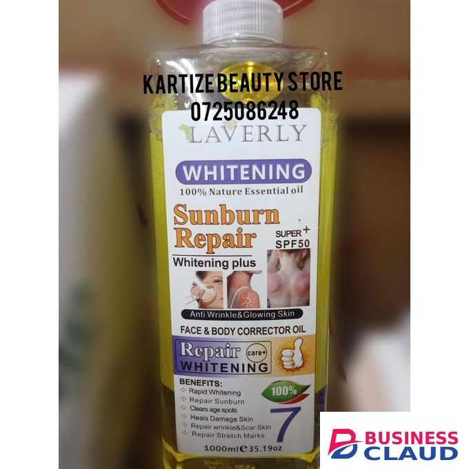 VEET GOLD Sunburn Repair Whitening Plus Face And Body Corrector Oil