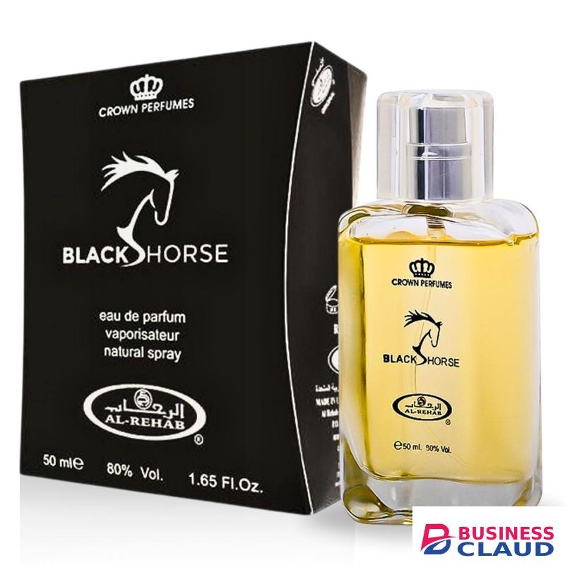 Al Rehab Black Horse Eau de Parfum 50ml Perfume Spray
