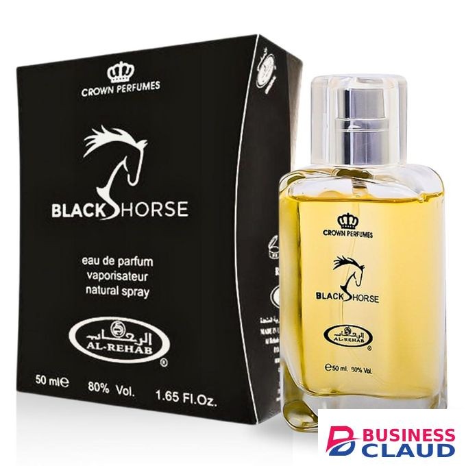 Al Rehab Black Horse Eau de Parfum 50ml Perfume Spray