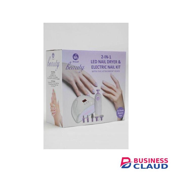 2-IN-1 NAIL UV DRYER & ELECTRIC NAIL KIT / GEL NAIL DRYER