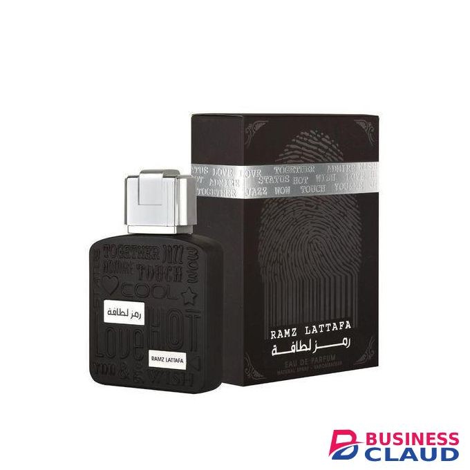 Lattafa RAMZ Silver EDP Perfume Spray For Men 100 ml.