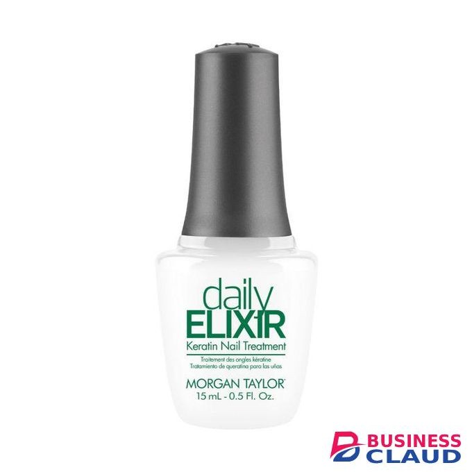 MORGAN TAYLOR Daily Elixir Keratin Nail Treatment For Natural Nails