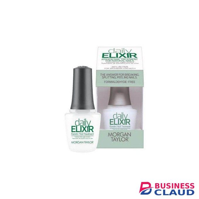 MORGAN TAYLOR Daily Elixir Keratin Nail Treatment For Natural Nails