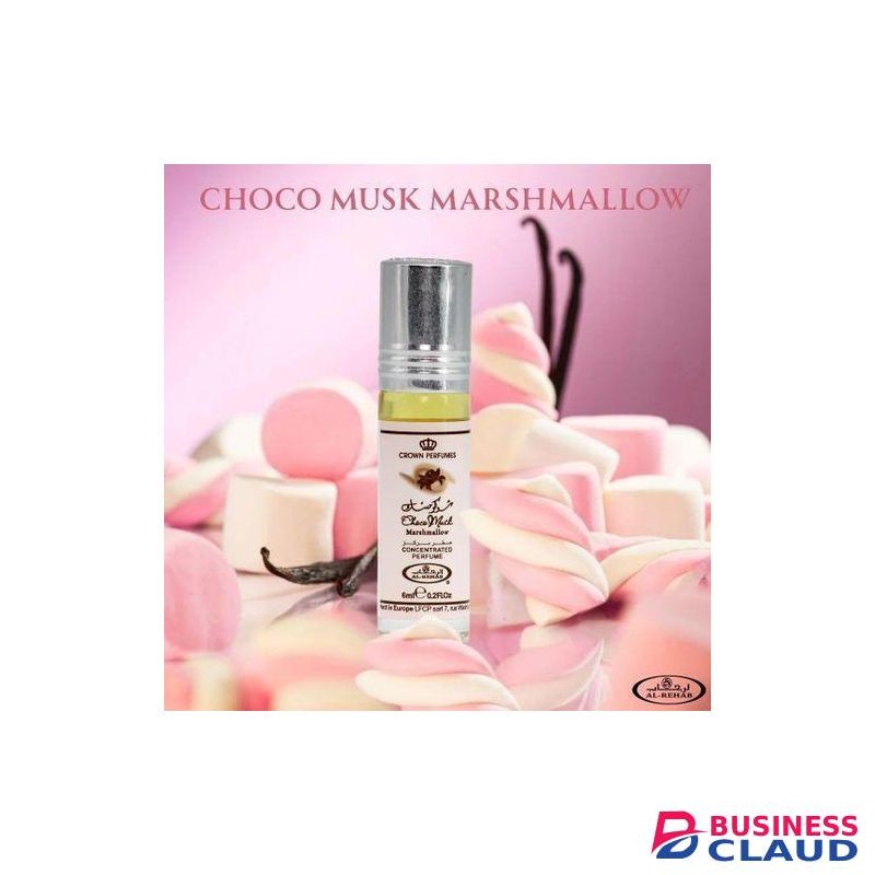 Al Rehab Choco Musk Marshmallow Perfume Oil - 6ml