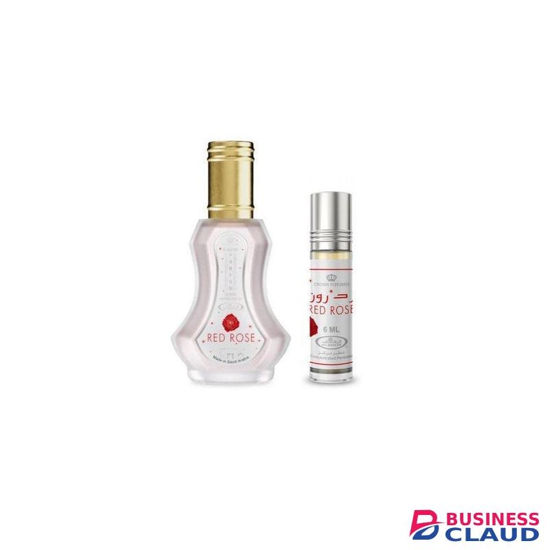 Al Rehab Red Rose Perfume Spray and Concentrated Perfume Oil