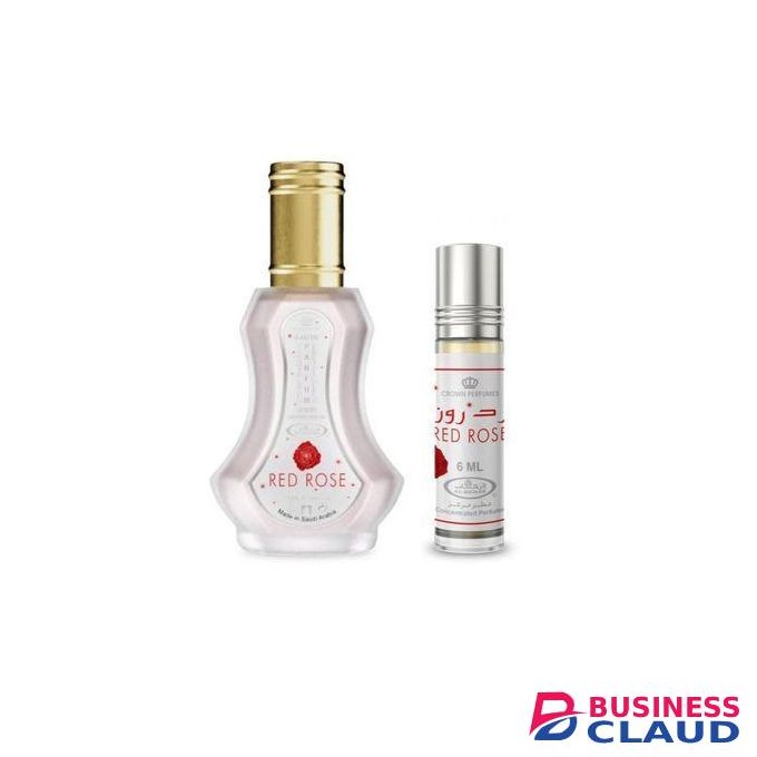 Al Rehab Red Rose Perfume Spray and Concentrated Perfume Oil