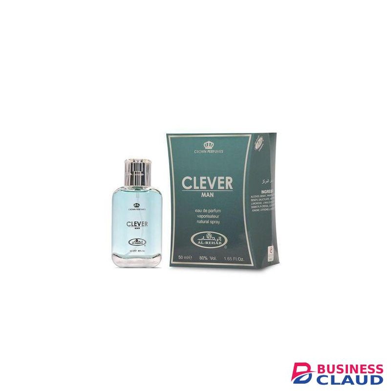 Al Rehab Clever Man EDP Crown Perfumes 50ML.