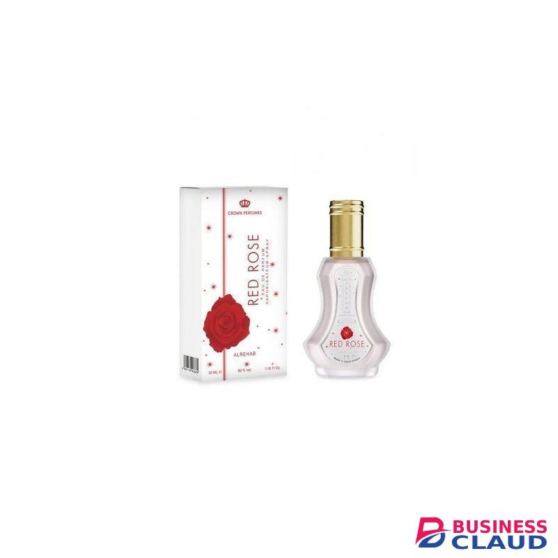 Al Rehab Red Rose Perfume Soft and Sweet for Women