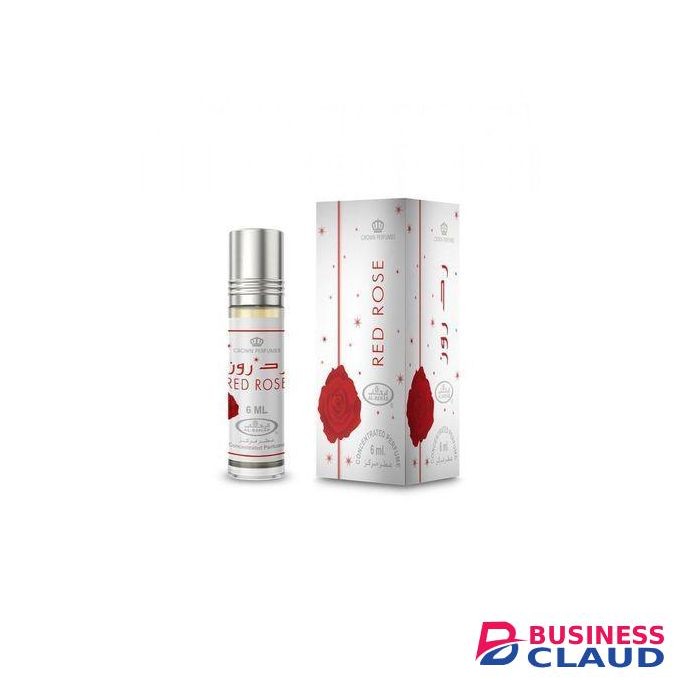 Al Rehab Red Rose Concentrated Perfume Oil - 6ml.