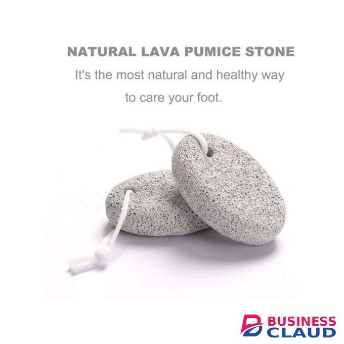 Natural Pumice Stones For Feet/ Skin Exfoliating - Grey