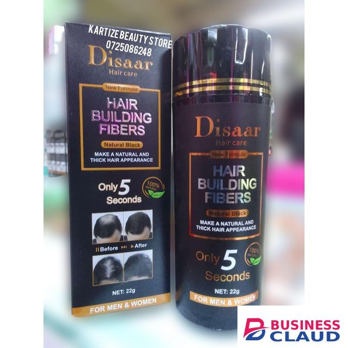 Disaar Hair Building Fibres Natural Black Make A Natural And Thick Hair Appearance