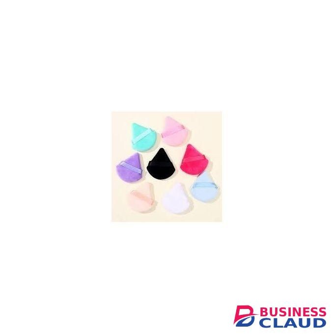 6 Powder Puff, Triangle Makeup Puff for Loose Powder