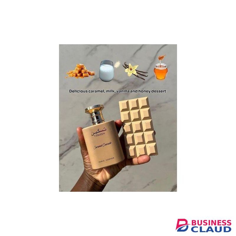 Paris Corner Taskeen Caramel Cascade Eau De Parfum-100ml.