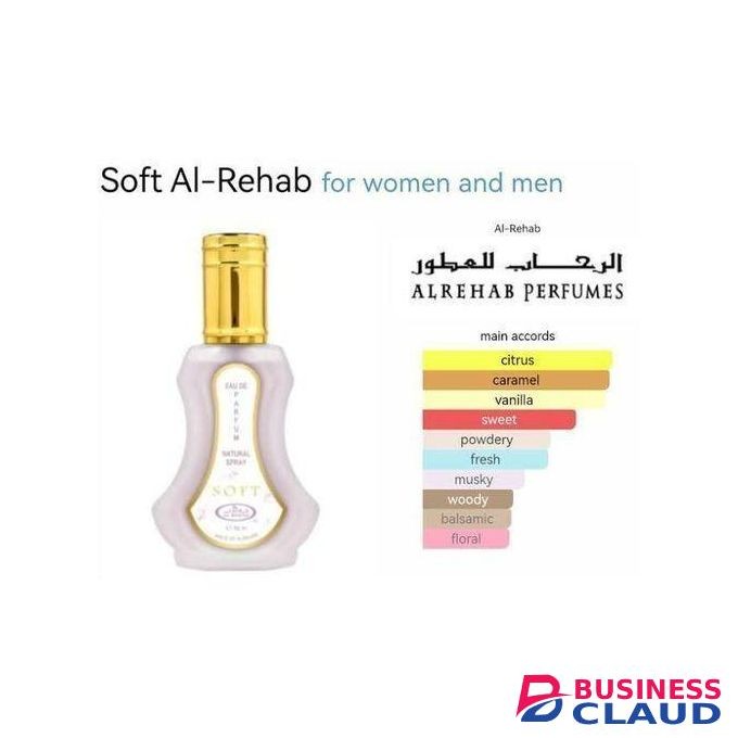 Al Rehab Soft Perfume Spray 35ml Eau de Parfum for Women