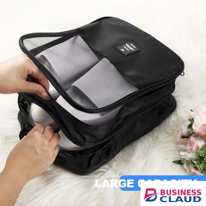 Waterproof Travel Shoe Bag Holds 3 Pair of Shoes, Shoe Storage Pouch for Travel and Daily Use, Travel Suitcase Shoe Organizer