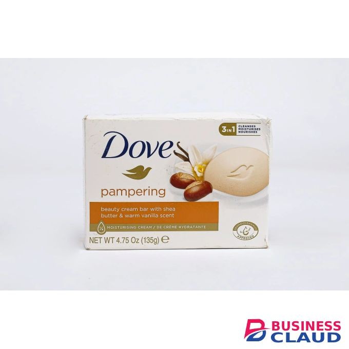 Dove Pampering Beauty Cream Bar With Shea Butter & Warm Vanilla Scent