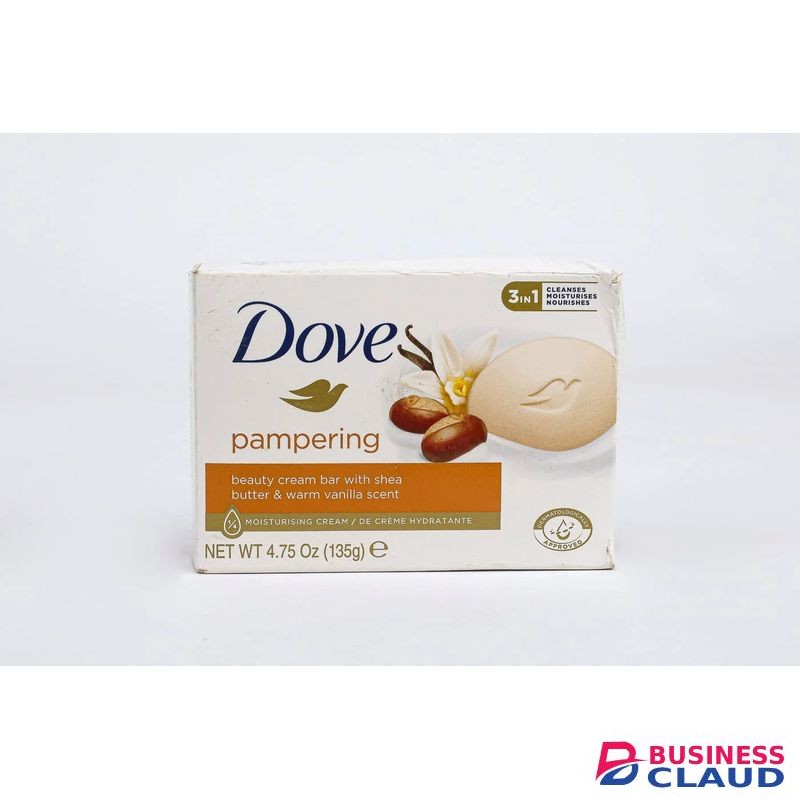 Dove Pampering Beauty Cream Bar With Shea Butter & Warm Vanilla Scent