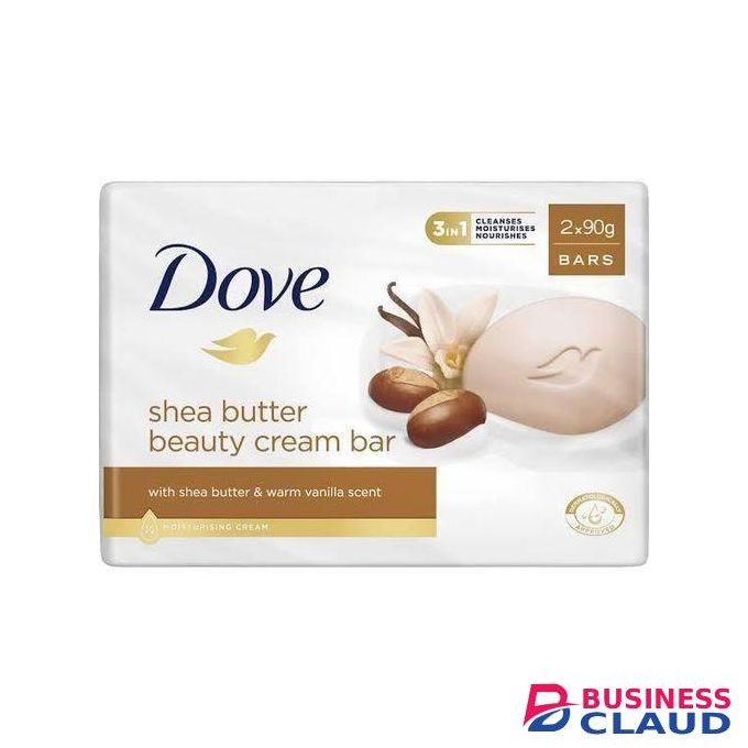 Dove Shear Butter Beauty Cream Bar Soap (Original).