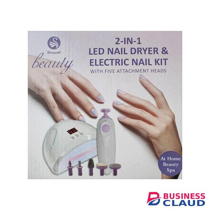 usb 2in1 nail dryer + electric nail kit