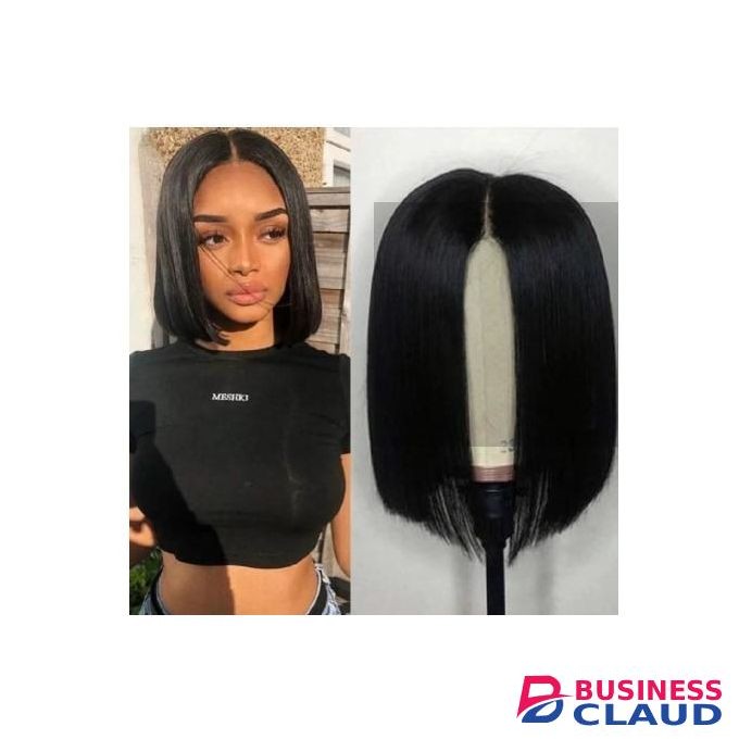 New Short Hair women Wigs Black Beauty Hair Straight hair net