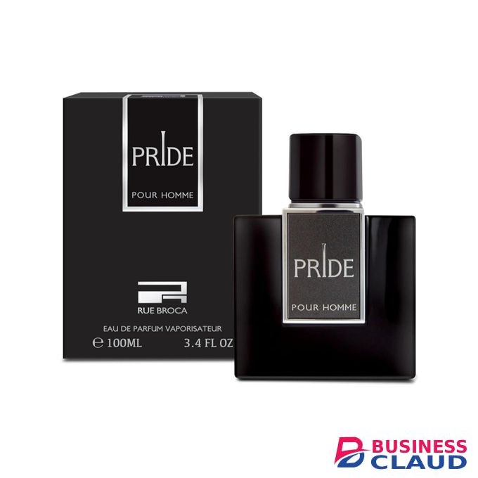 Rue Broca Pride Pour Homme Eau de Parfum, 3.4 Fl. Oz – Strong Fresh Sporty Fragrance with Apple, Lavender, and Cedarwood