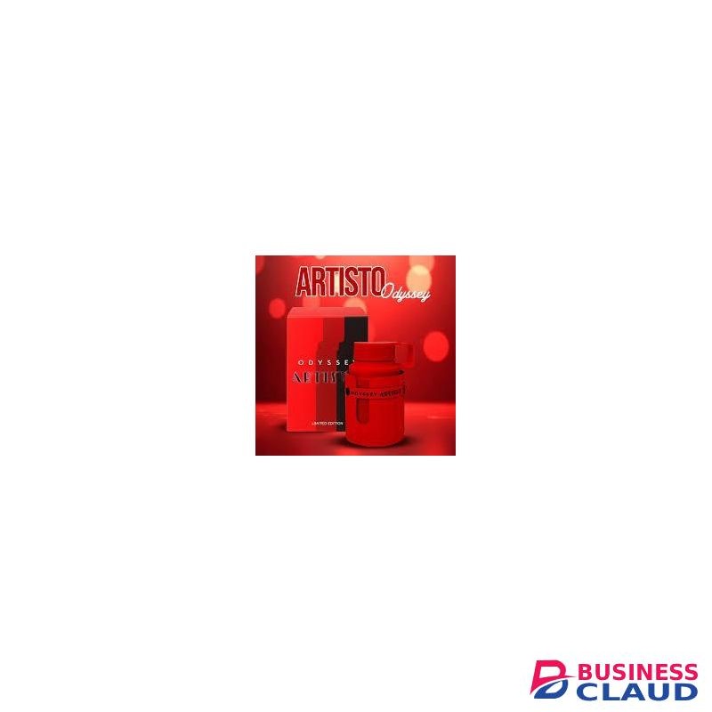 Armaf Artisto The Red Edition Eau de Parfum ,3.4 oz / 100ml,Woody Aromatic, Unisex Long Lasting Fragrance