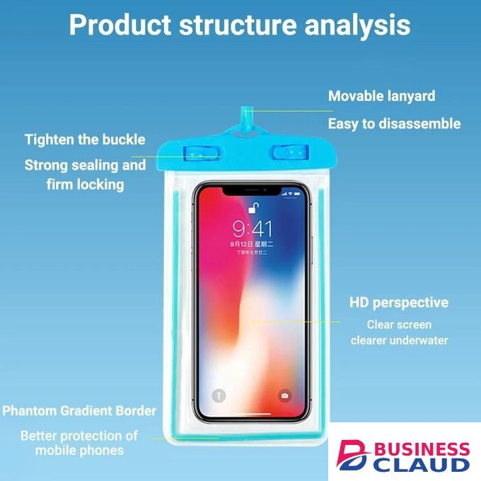 Waterproof Mobile Phone Case Waterproof Protective Case Smartphones Universal Case Swimming Waterproof Bag Underwater Phone Protector Water Proof Bag