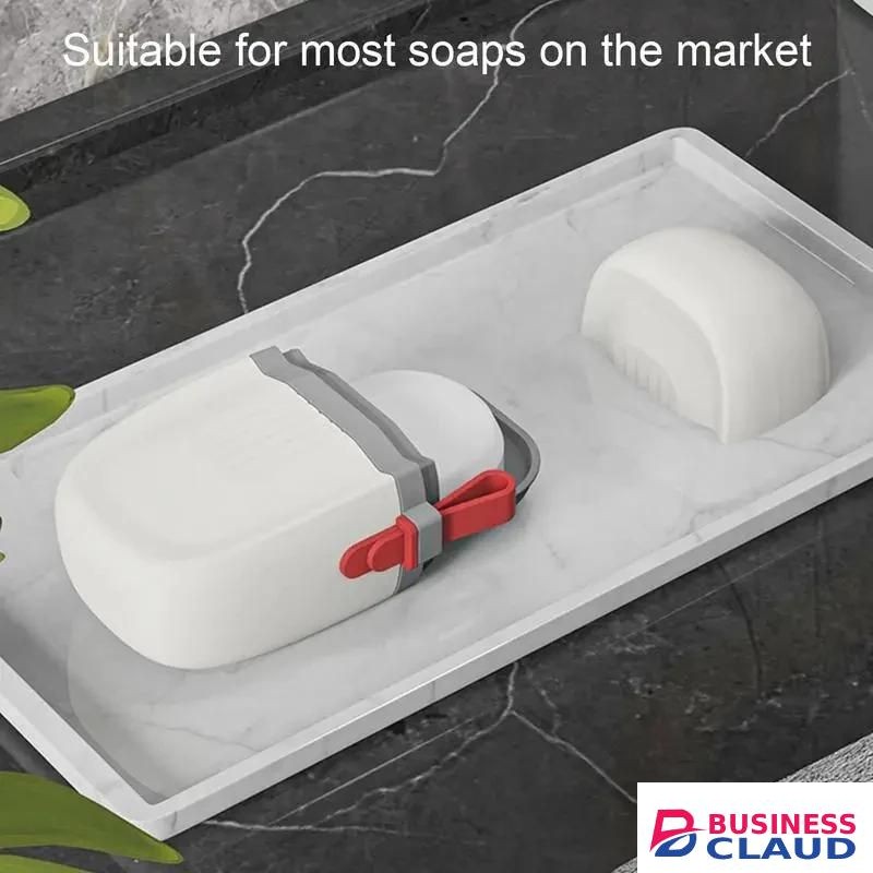 Travel Soap Case, Leakproof Soap Container with Lid, Portable Bar Soap Holder for Traveling, Soap Dish for Bathroom, Shower, Gym, School, Camping, Vacation, Outdoor