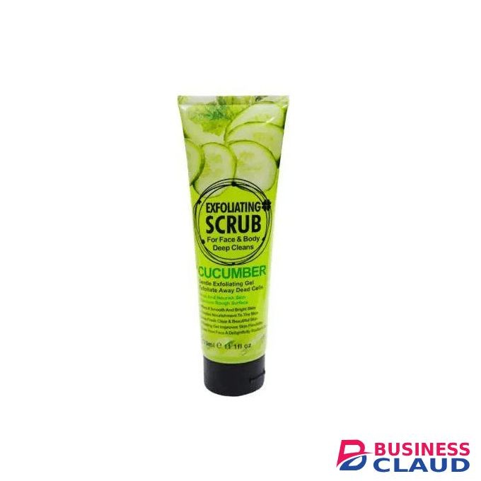 Wokali Exfoliating Cream Gentle Exfoliating Gel Scrub For Face And Body Wash 320ml Honey Strawberry Lemon Coffee Rice Snail Olive Coconut Aloe Vera Cucumber Exfoliating Deep Cleaning Face & Body