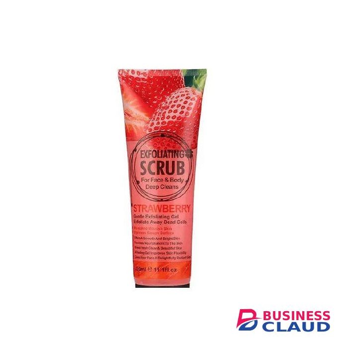 Wokali Exfoliating Cream Gentle Exfoliating Gel Scrub For Face And Body Wash 320ml Honey Strawberry Lemon Coffee Rice Snail Olive Coconut Aloe Vera Cucumber Exfoliating Deep Cleaning Face & Body