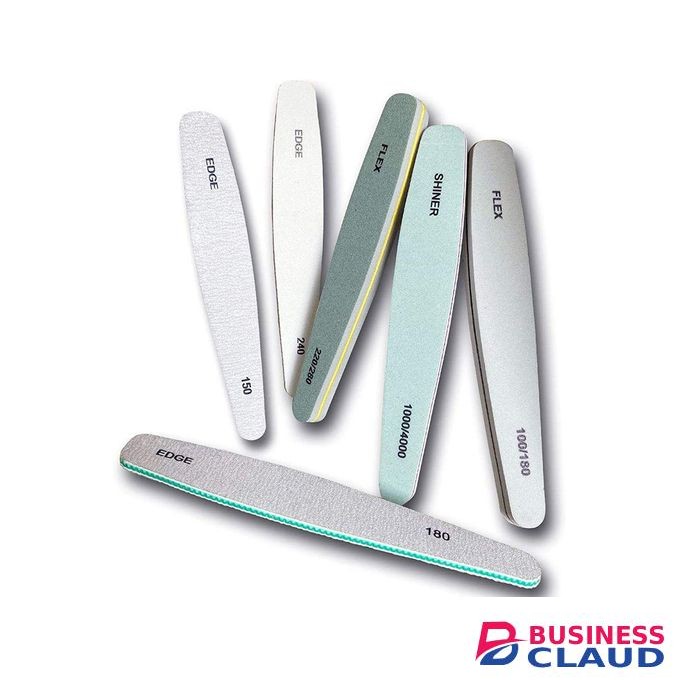 Premium Professional Nail File Set - Complete 6-in-1 Manicure Kit (150/150, 180/180, 240, 100/180, 220/280, 1000/4000)