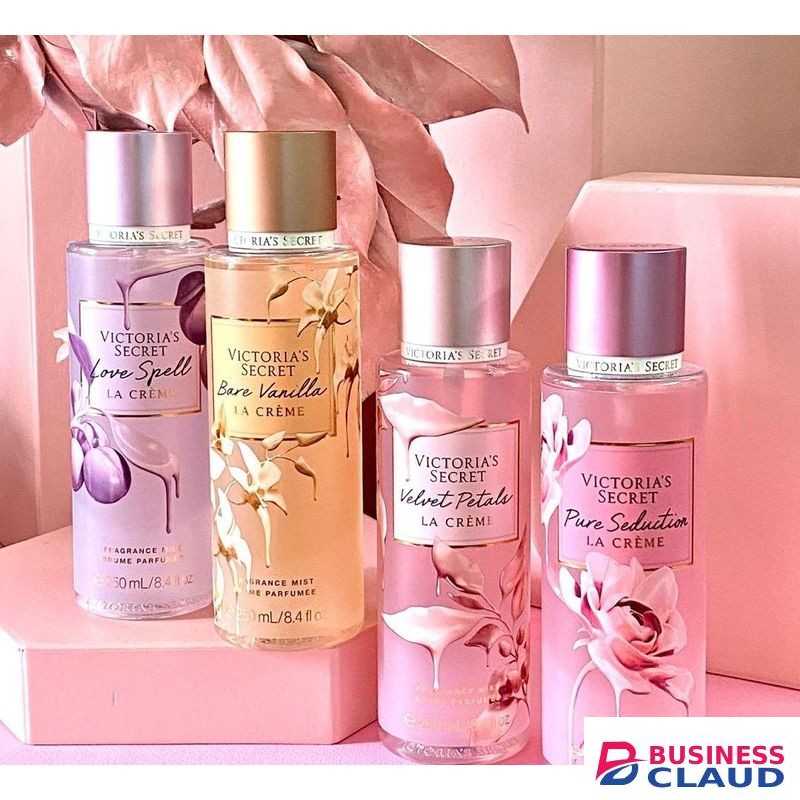 VICTORIA LA CREME BARE VANILLA 1pc Women Perfume Body Splash Long-lasting Creamy Vanilla Woody Magnolia Fragrance A Must Have Lady Essential