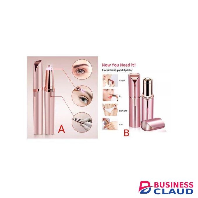 Battery Powered Flawless Facial Hair Shaver And Eye Brow Shaper