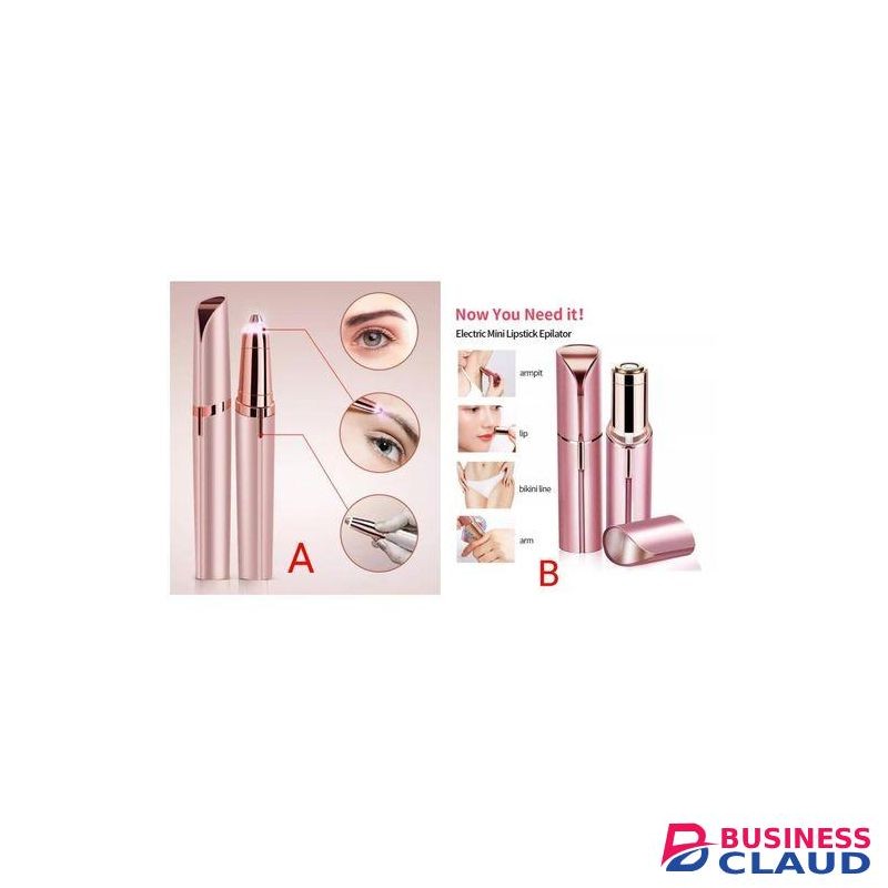 Battery Powered Flawless Facial Hair Shaver And Eye Brow Shaper