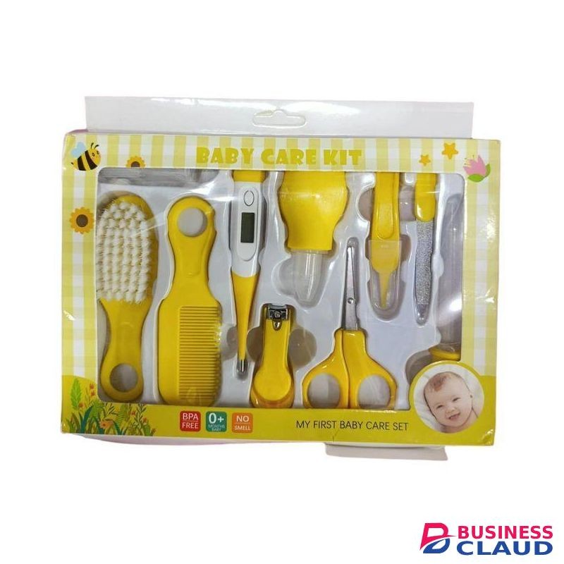 10 PCS SET SMALL BABY CARE GROOMING KIT/ ESSENTIAL NURSERY CARE KIT FOR NEWBORN