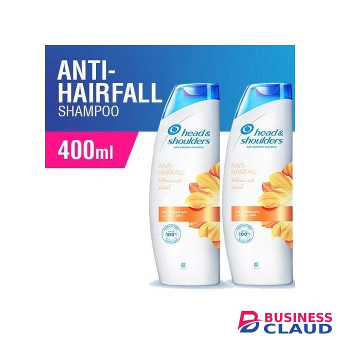 Head & Shoulders 2-Pack-Anti-Hair Fall And Anti-Dandruff Shampoo-400mL