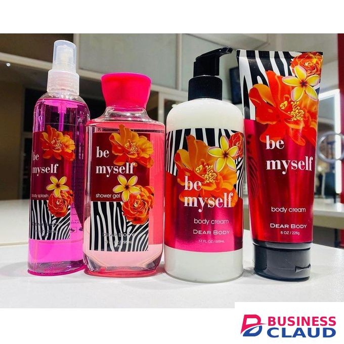 Dear Body Be Myself Body Care Set of 4