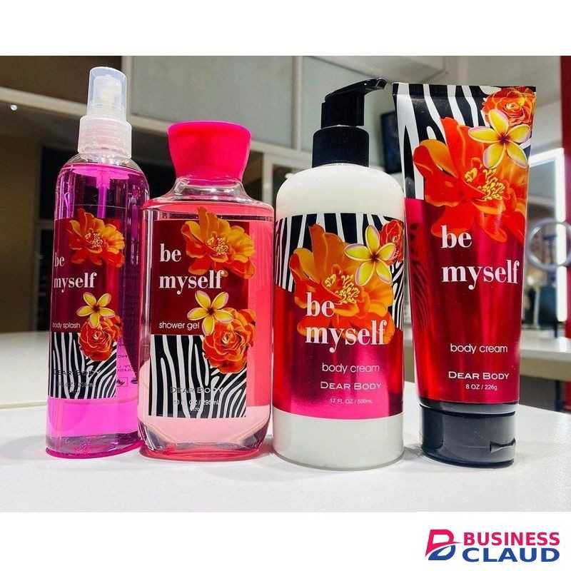 Dear Body Be Myself Body Care Set of 4