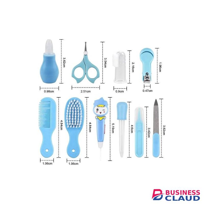10 In 1 Baby Grooming Care Kit-Pink