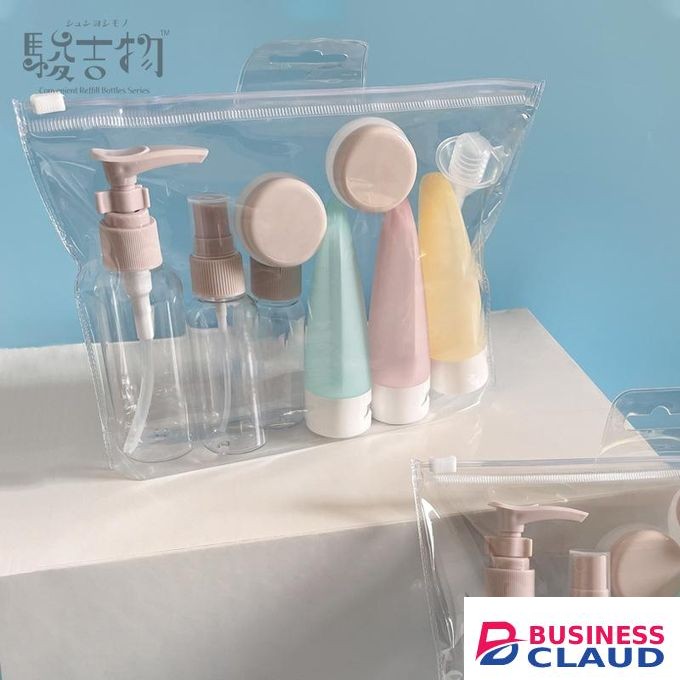 11pcs Travel Cosmetics bottle storage set