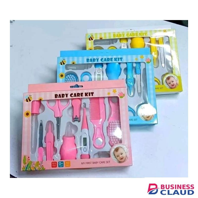 10 in 1 Portable Baby Care Kit for Newborns and Toddlers Nursery Grooming Kit, Manicure, and Pedicure Essentials