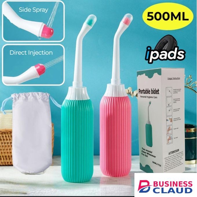 Portable Travel Spray Bottle Bidet for Toilet Handheld Postpartum Perineal Cleansing Childbirth Cleaner for Outdoor, camping, personal Hygiene Care, travelling-1pc