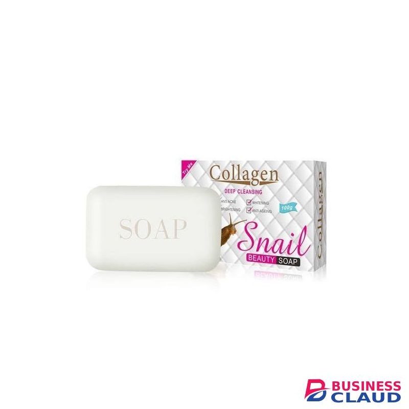 Collagen Deep Cleansing Snail Beauty Soap 100g