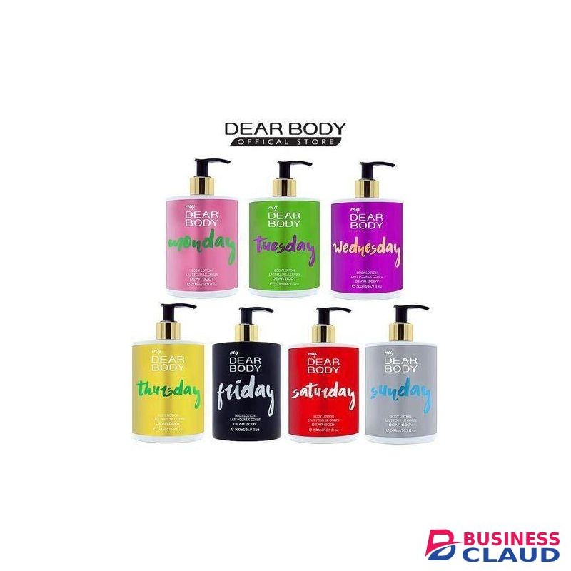 Dear Body Monday To Sunday Beauty Body Lotions