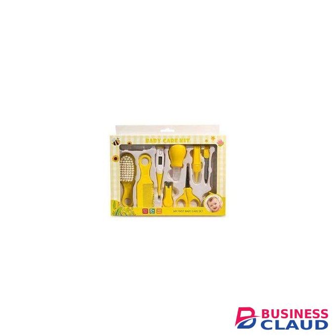 10 In 1 Baby Grooming Care Kit- Yellow
