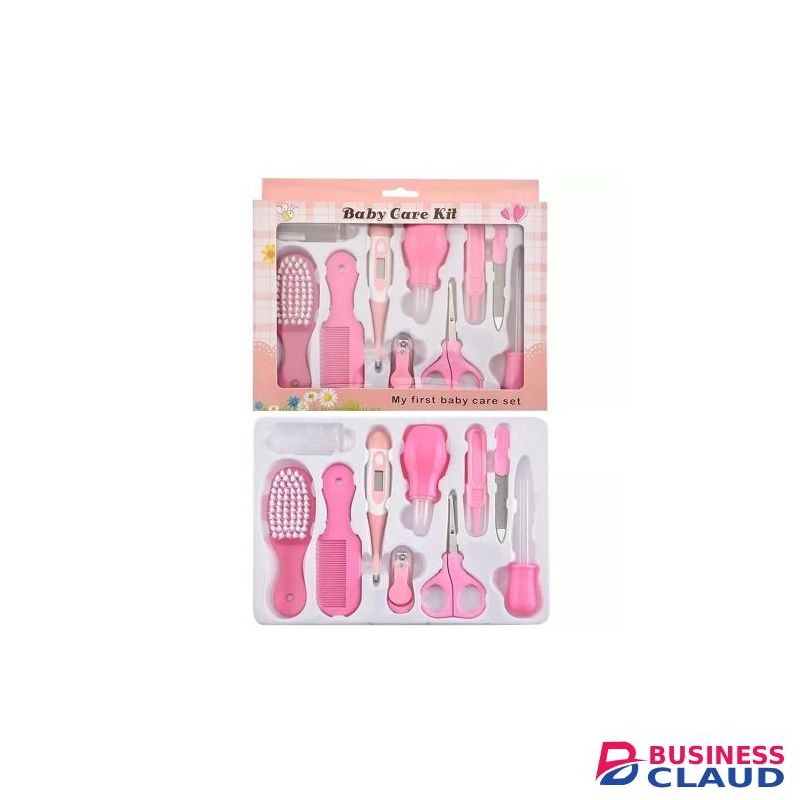 10-in-1 Baby Care Kit, My First Baby Care Set - Pink