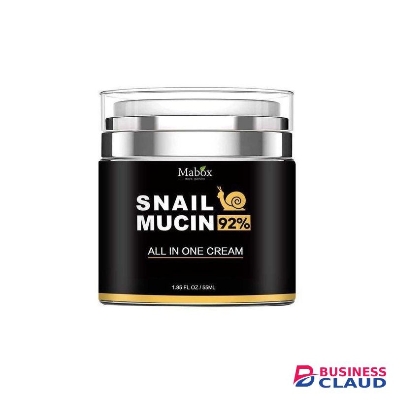 Mabox Snail Mucin Cream all in One Cream - Protein Repair Cream - Moisturizing Cream For Damaged Skin - Removes Dark Spots And Enhances Elasticity