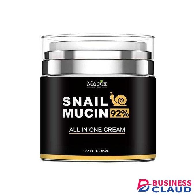 Mabox Snail Mucin Cream all in One Cream - Protein Repair Cream - Moisturizing Cream For Damaged Skin - Removes Dark Spots And Enhances Elasticity