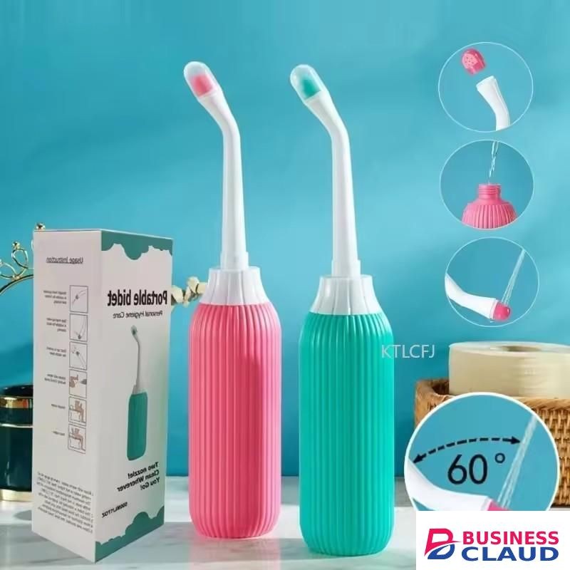 Portable Travel Spray Bottle Bidet for Toilet Handheld Postpartum Perineal Cleansing Childbirth Cleaner for Outdoor, camping, personal Hygiene Care, travelling-500ml