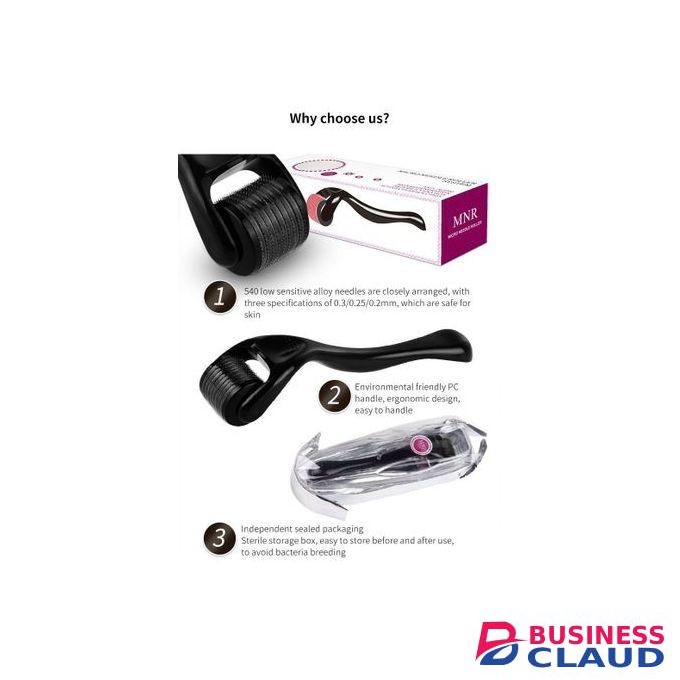 Multi-purpose Derma Roller System Skin Beard Hairgrowth 1mm